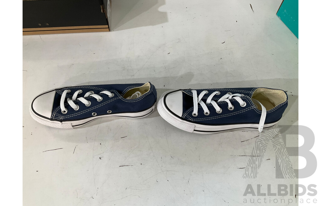 GROSBY Kids School Shoes (X2) & CONVERSE Unisex - Lot of 3 - ORP $229.99
