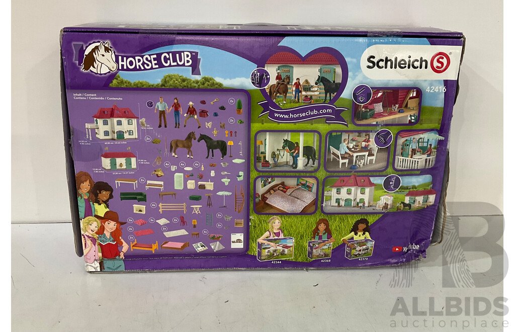 SCHLEICH (42416) Horse Club - ORP $199.99