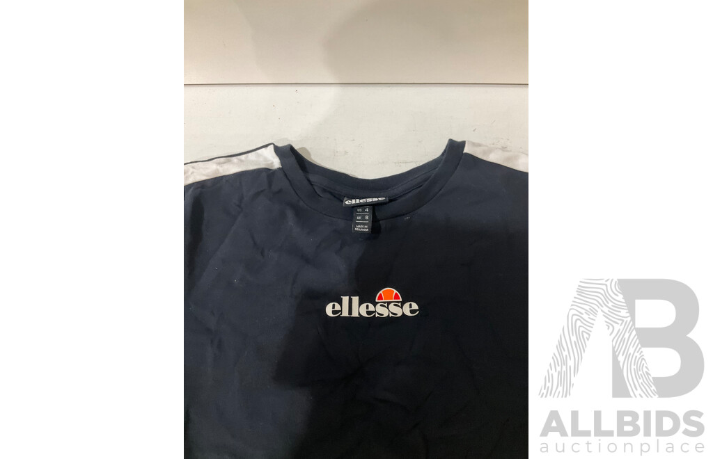 HI BELLS, NICKY KAY, ELLESSE, ADIDAS, BONDS, TOMMY HILFIGER, CALVIN KLEIN, MILEA, LEE - Sizes 8/Small/Medium - Assorted Womens Clothing - Lot of 17 - Estimated ORP $1000.00