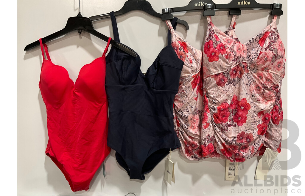 SEAFOLLY Assorted Swimwear Size 12, MILEA Assorted Swimwear Size 12 - Lot of 12 - Estimated ORP $999.99