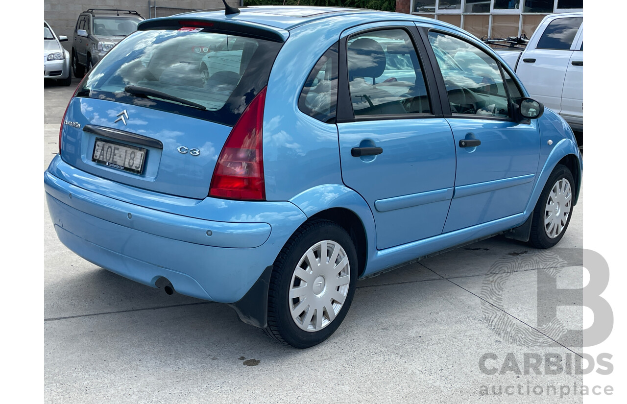 7/2004 Citroen C3 Panoramique  5d Hatchback Blue 1.4L