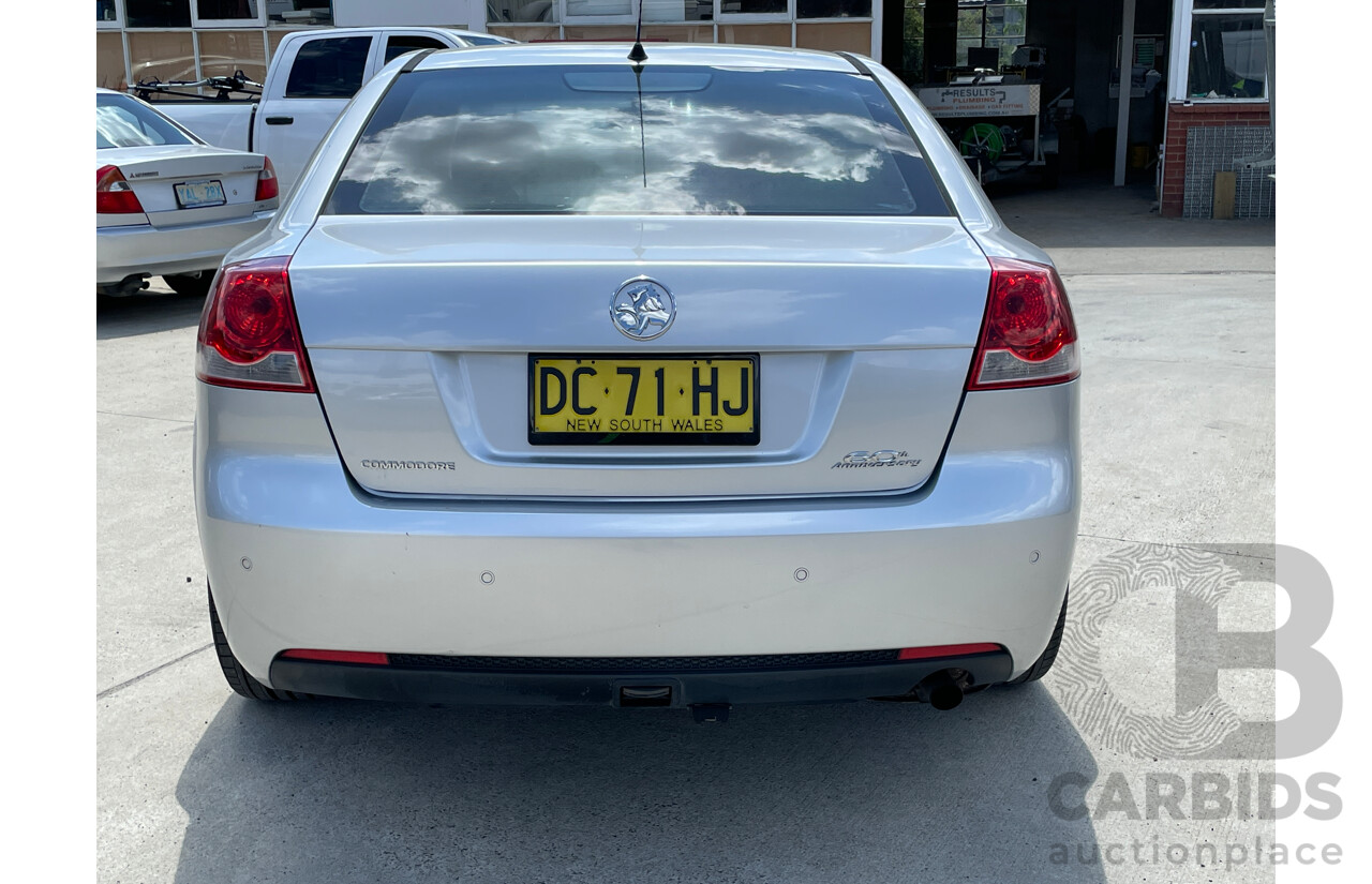 7/2008 Holden Commodore Omega 60TH Anniversary VE MY09 4d Sedan Silver 3.6L