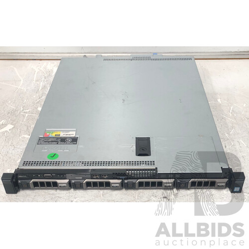 Dell EMC NX430 Intel Xeon (E3-1220 v6) 3.00GHz-3.50GHz 4-Core CPU 1RU Storage Server w/ 40TB of Storage