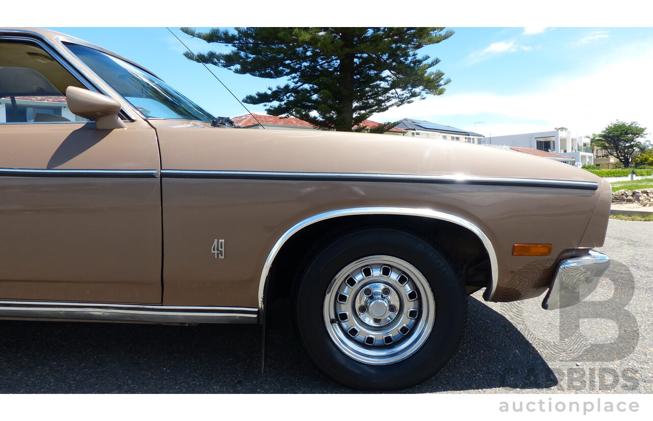 2/1977 Ford Fairmont XC 4d Wagon Antique Gold 4.9L V8 - Matching Numbers