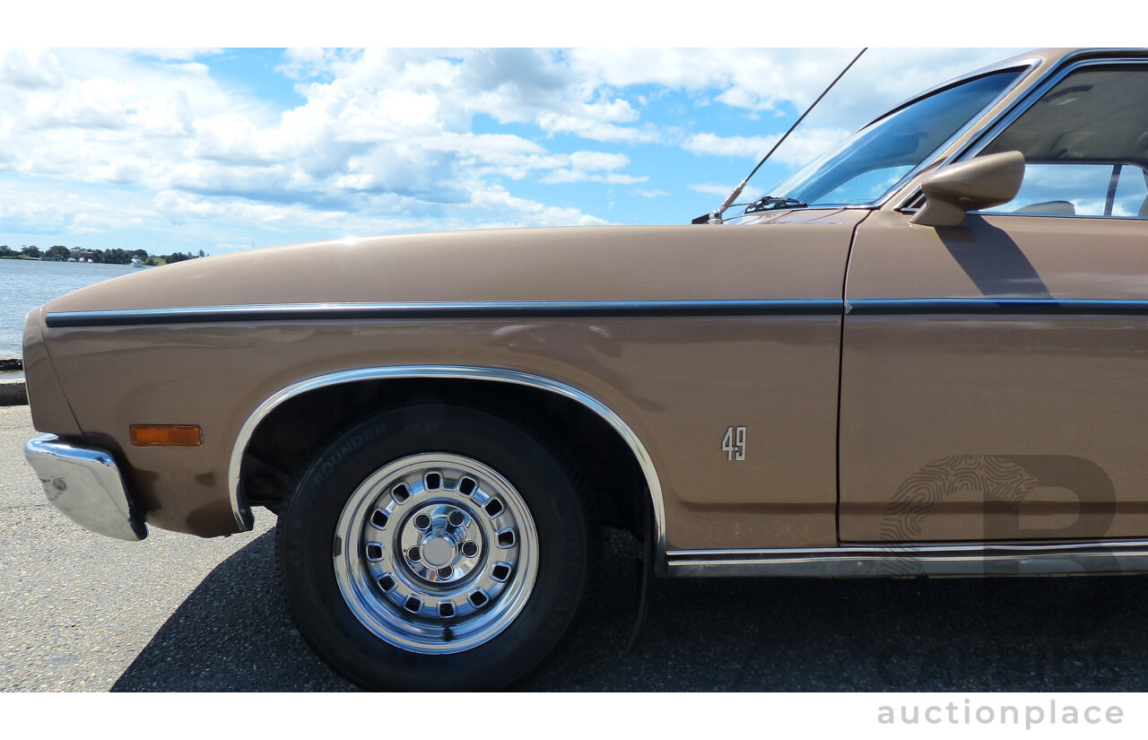 2/1977 Ford Fairmont XC 4d Wagon Antique Gold 4.9L V8 - Matching Numbers