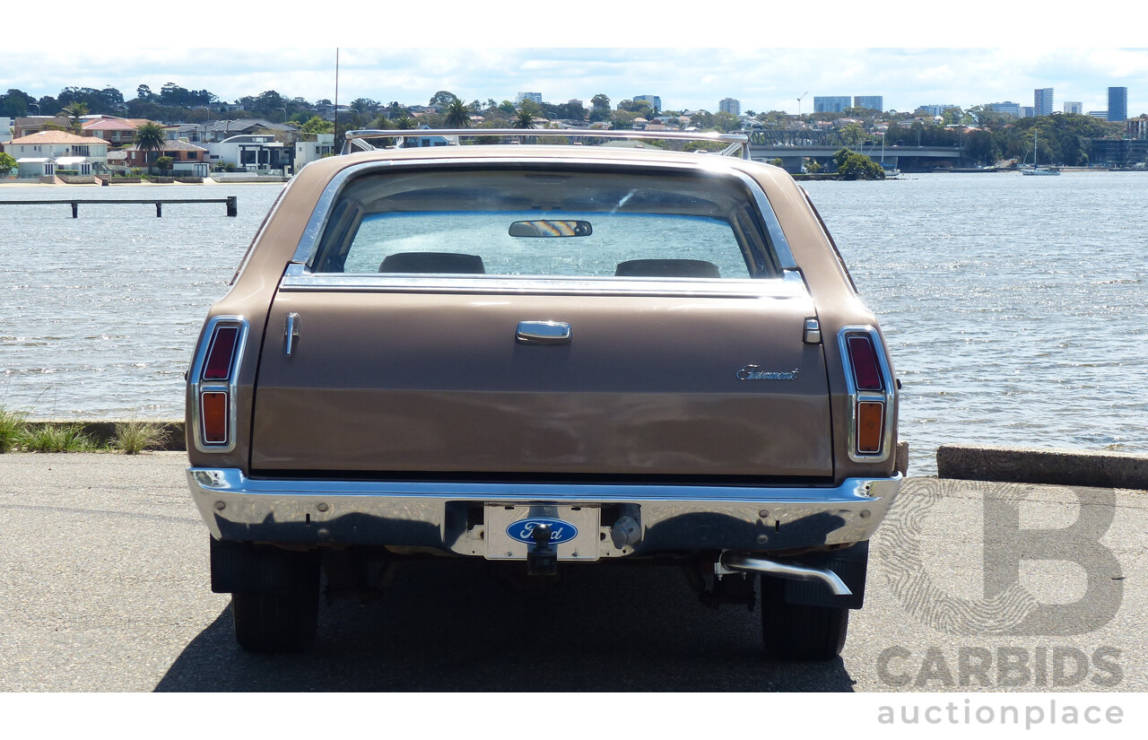 2/1977 Ford Fairmont XC 4d Wagon Antique Gold 4.9L V8 - Matching Numbers