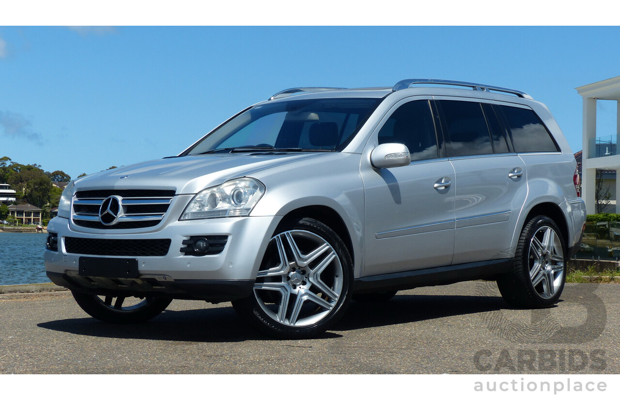 7/2009 Mercedes-Benz GL320 CDI W164 4d Wagon Iridium Silver 3.0L Turbo Diesel - 7 Seater