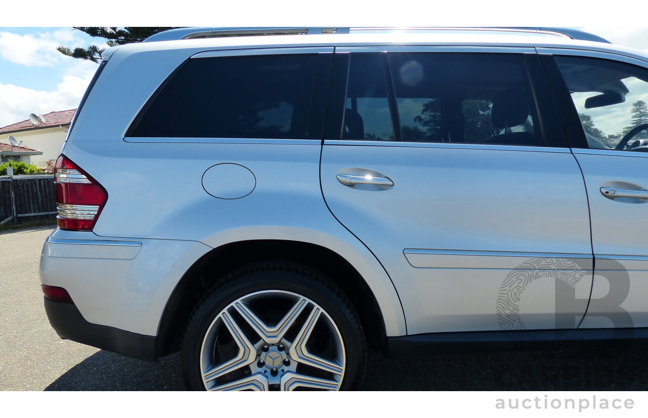 7/2009 Mercedes-Benz GL320 CDI W164 4d Wagon Iridium Silver 3.0L Turbo Diesel - 7 Seater