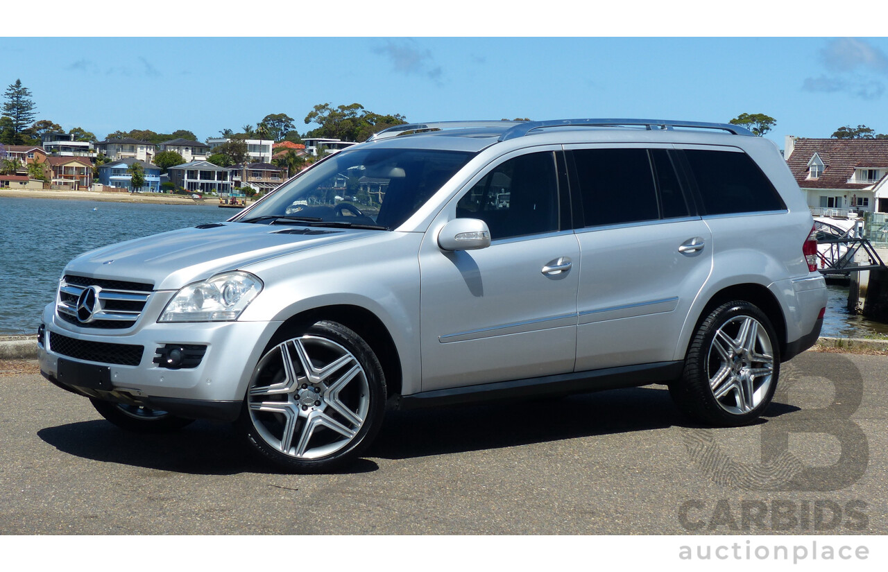 7/2009 Mercedes-Benz GL320 CDI W164 4d Wagon Iridium Silver 3.0L Turbo Diesel - 7 Seater