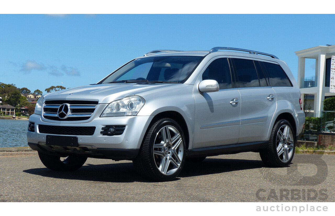 7/2009 Mercedes-Benz GL320 CDI W164 4d Wagon Iridium Silver 3.0L Turbo Diesel - 7 Seater