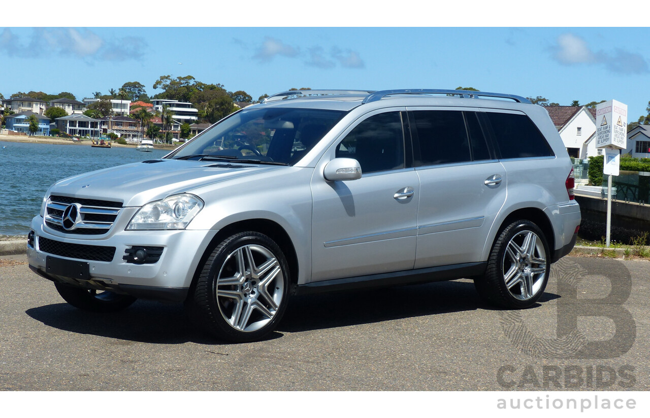 7/2009 Mercedes-Benz GL320 CDI W164 4d Wagon Iridium Silver 3.0L Turbo Diesel - 7 Seater