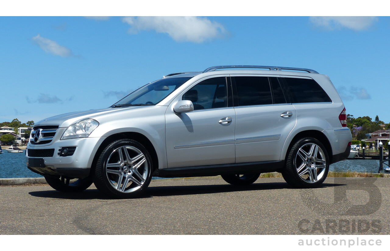 7/2009 Mercedes-Benz GL320 CDI W164 4d Wagon Iridium Silver 3.0L Turbo Diesel - 7 Seater