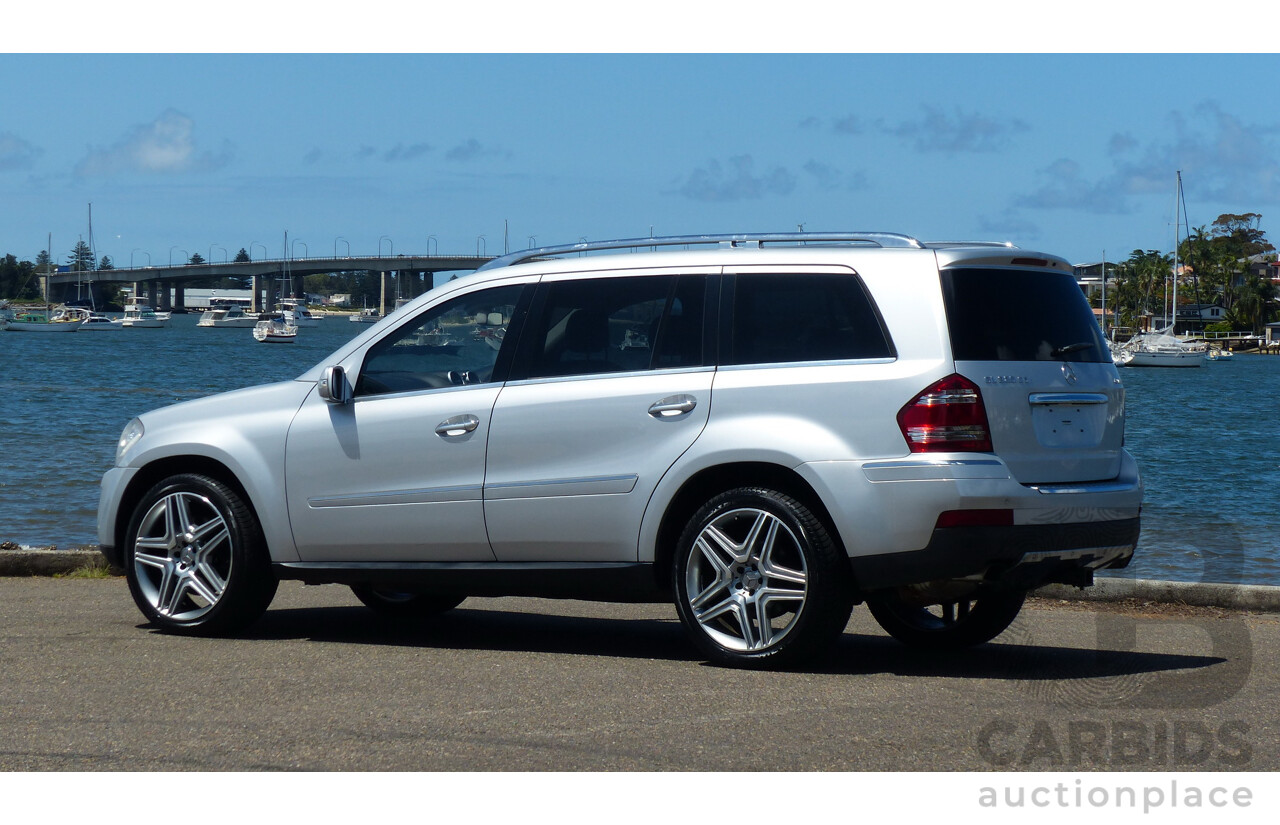 7/2009 Mercedes-Benz GL320 CDI W164 4d Wagon Iridium Silver 3.0L Turbo Diesel - 7 Seater