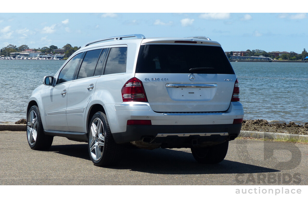 7/2009 Mercedes-Benz GL320 CDI W164 4d Wagon Iridium Silver 3.0L Turbo Diesel - 7 Seater