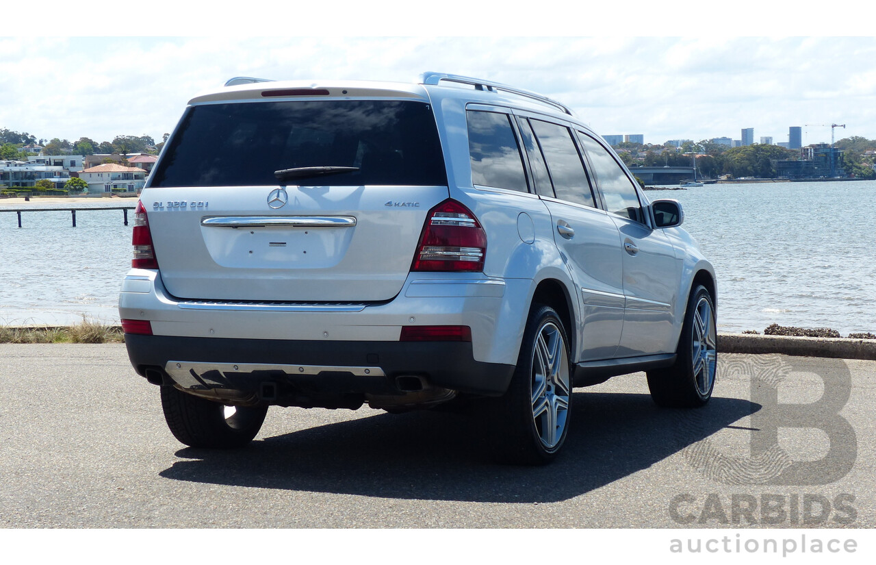 7/2009 Mercedes-Benz GL320 CDI W164 4d Wagon Iridium Silver 3.0L Turbo Diesel - 7 Seater