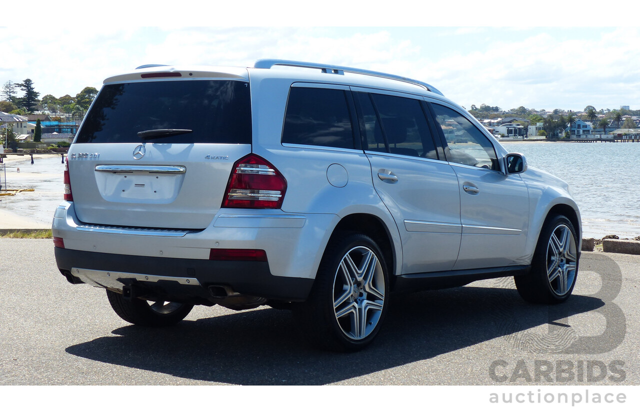 7/2009 Mercedes-Benz GL320 CDI W164 4d Wagon Iridium Silver 3.0L Turbo Diesel - 7 Seater