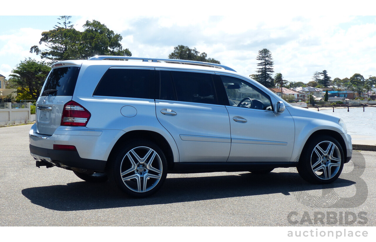 7/2009 Mercedes-Benz GL320 CDI W164 4d Wagon Iridium Silver 3.0L Turbo Diesel - 7 Seater