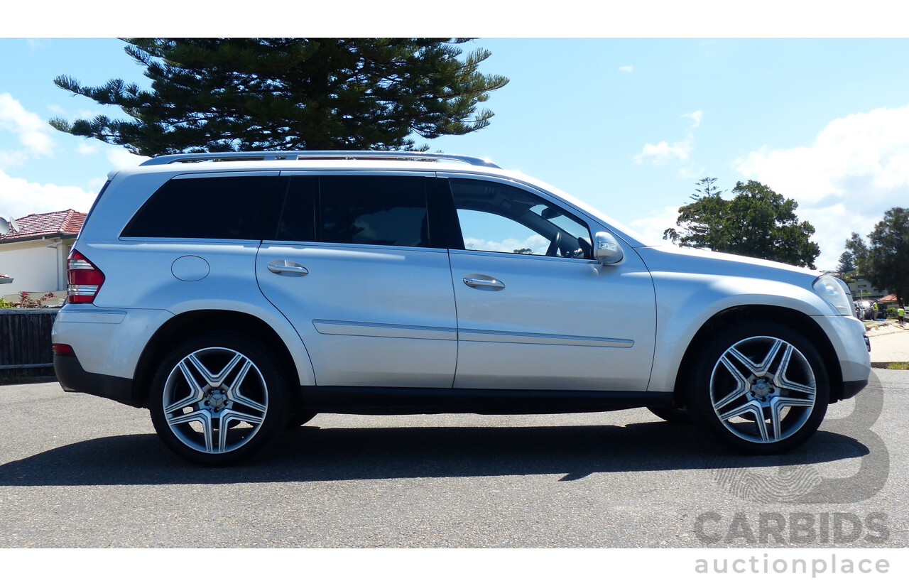 7/2009 Mercedes-Benz GL320 CDI W164 4d Wagon Iridium Silver 3.0L Turbo Diesel - 7 Seater