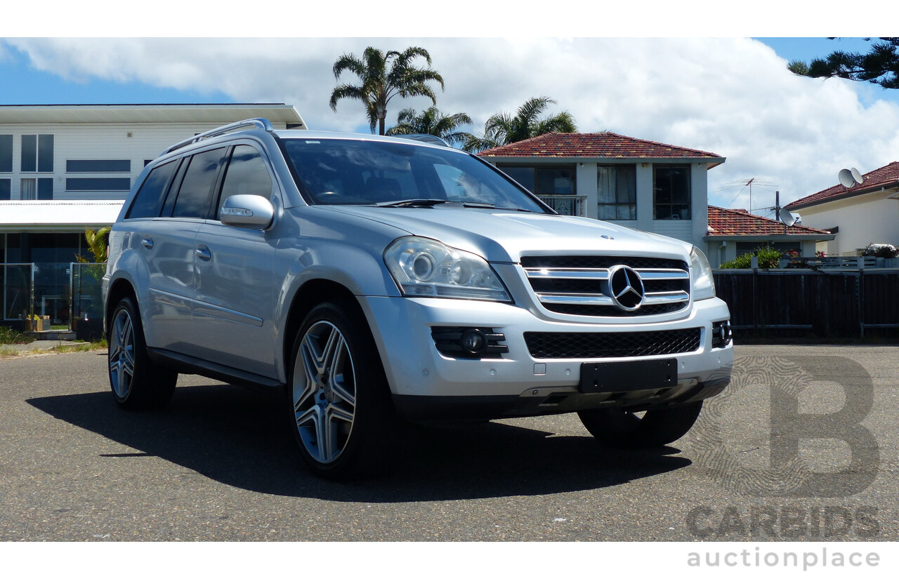 7/2009 Mercedes-Benz GL320 CDI W164 4d Wagon Iridium Silver 3.0L Turbo Diesel - 7 Seater