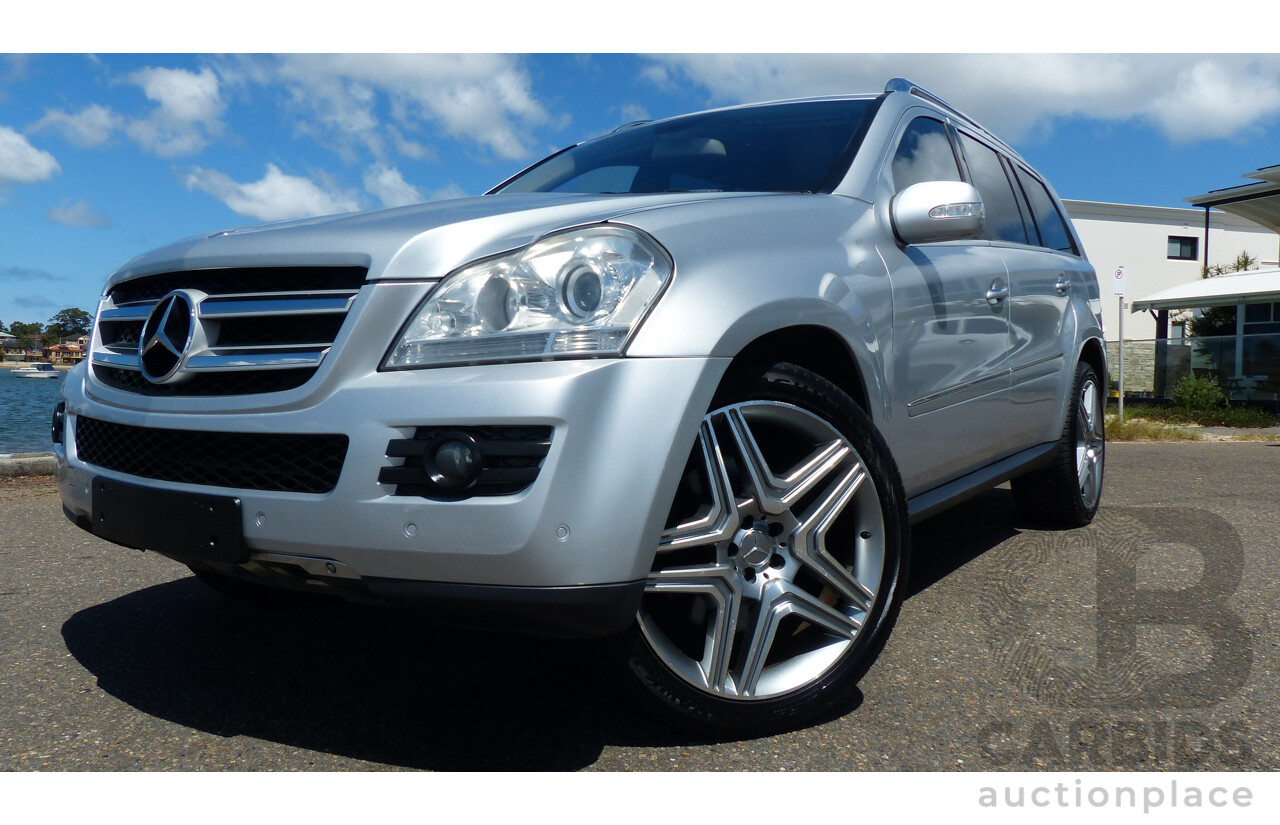 7/2009 Mercedes-Benz GL320 CDI W164 4d Wagon Iridium Silver 3.0L Turbo Diesel - 7 Seater