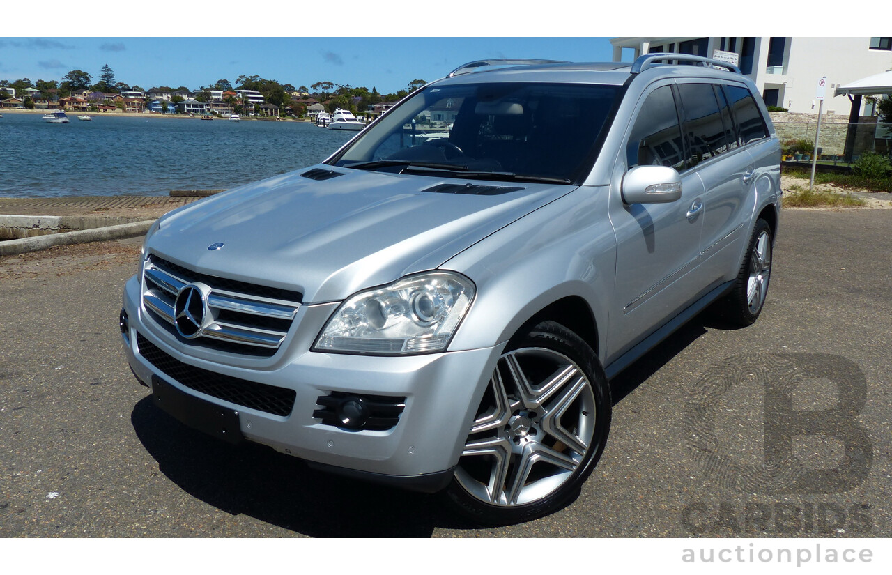 7/2009 Mercedes-Benz GL320 CDI W164 4d Wagon Iridium Silver 3.0L Turbo Diesel - 7 Seater