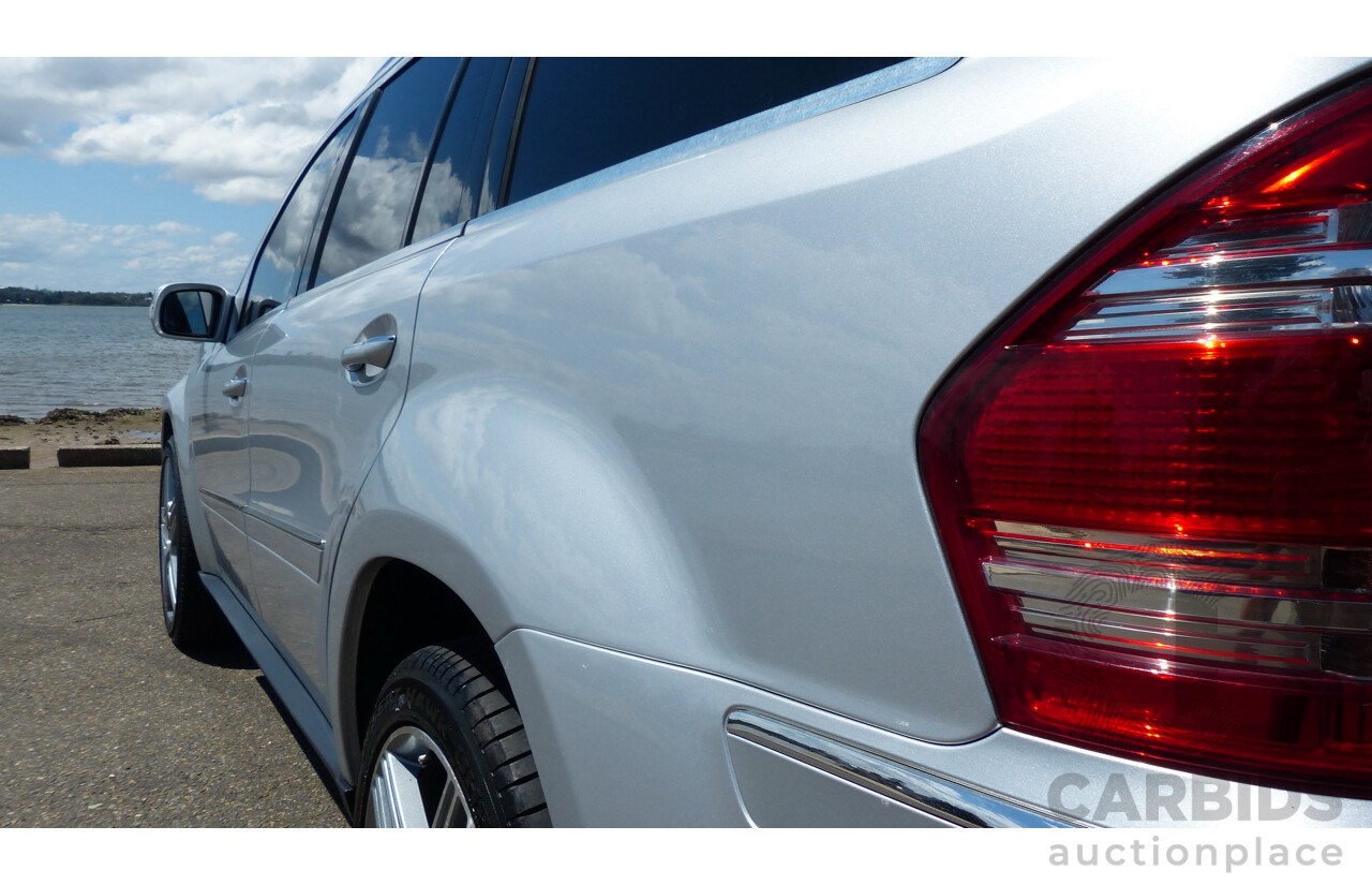 7/2009 Mercedes-Benz GL320 CDI W164 4d Wagon Iridium Silver 3.0L Turbo Diesel - 7 Seater