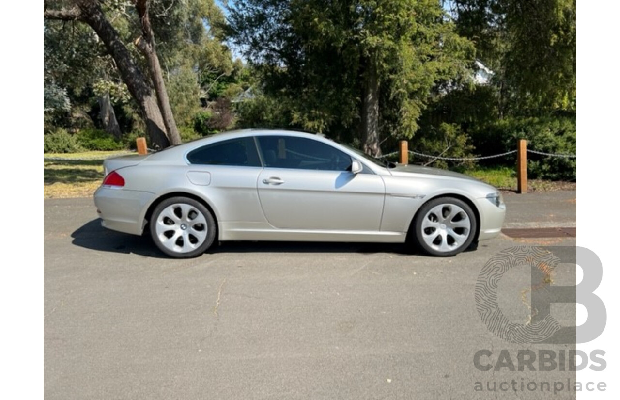 1/2006 BMW 650Ci E63 2d Coupe Mineral Silver Metallic 4.8L V8