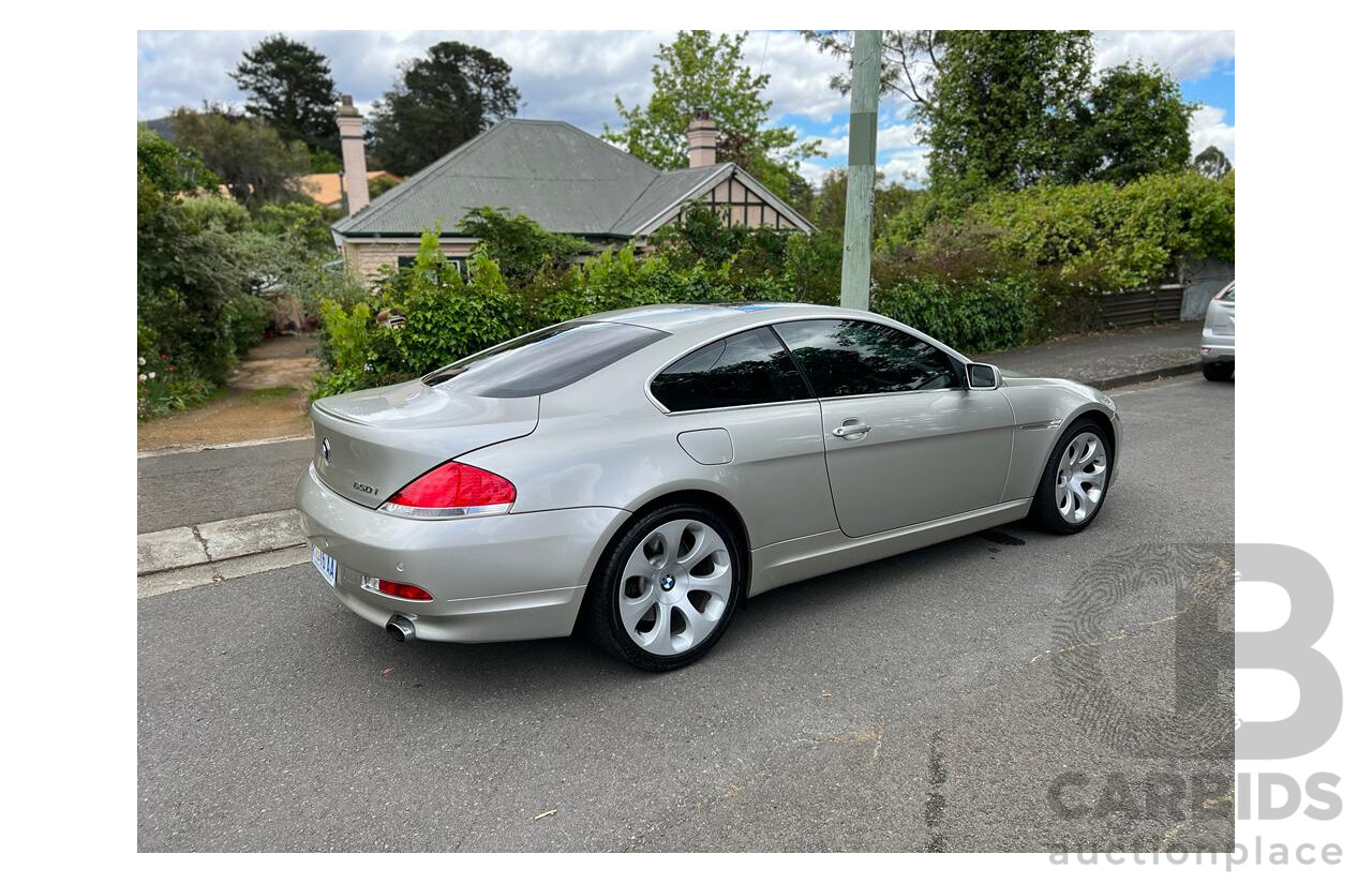 1/2006 BMW 650Ci E63 2d Coupe Mineral Silver Metallic 4.8L V8