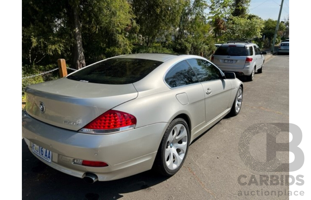 1/2006 BMW 650Ci E63 2d Coupe Mineral Silver Metallic 4.8L V8