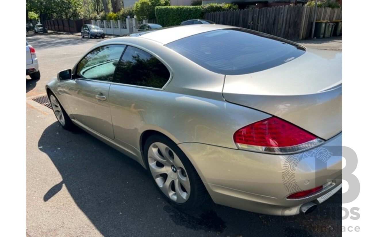 1/2006 BMW 650Ci E63 2d Coupe Mineral Silver Metallic 4.8L V8