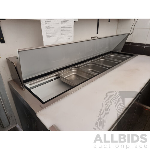 POLAIR Refrigerated Sandwich Bar/Servery and Refrigerator