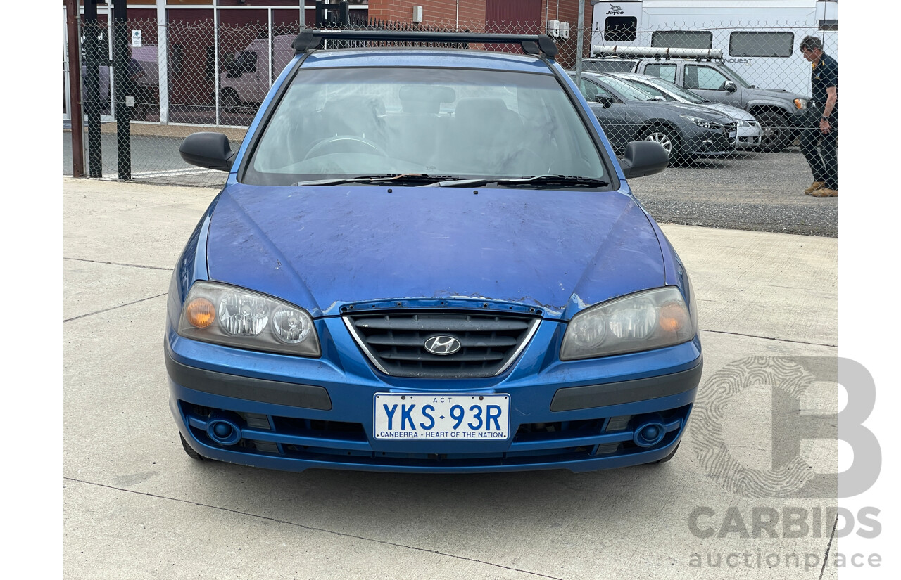 8/2004 Hyundai Elantra 2.0 HVT XD 4d Sedan Blue 2.0L