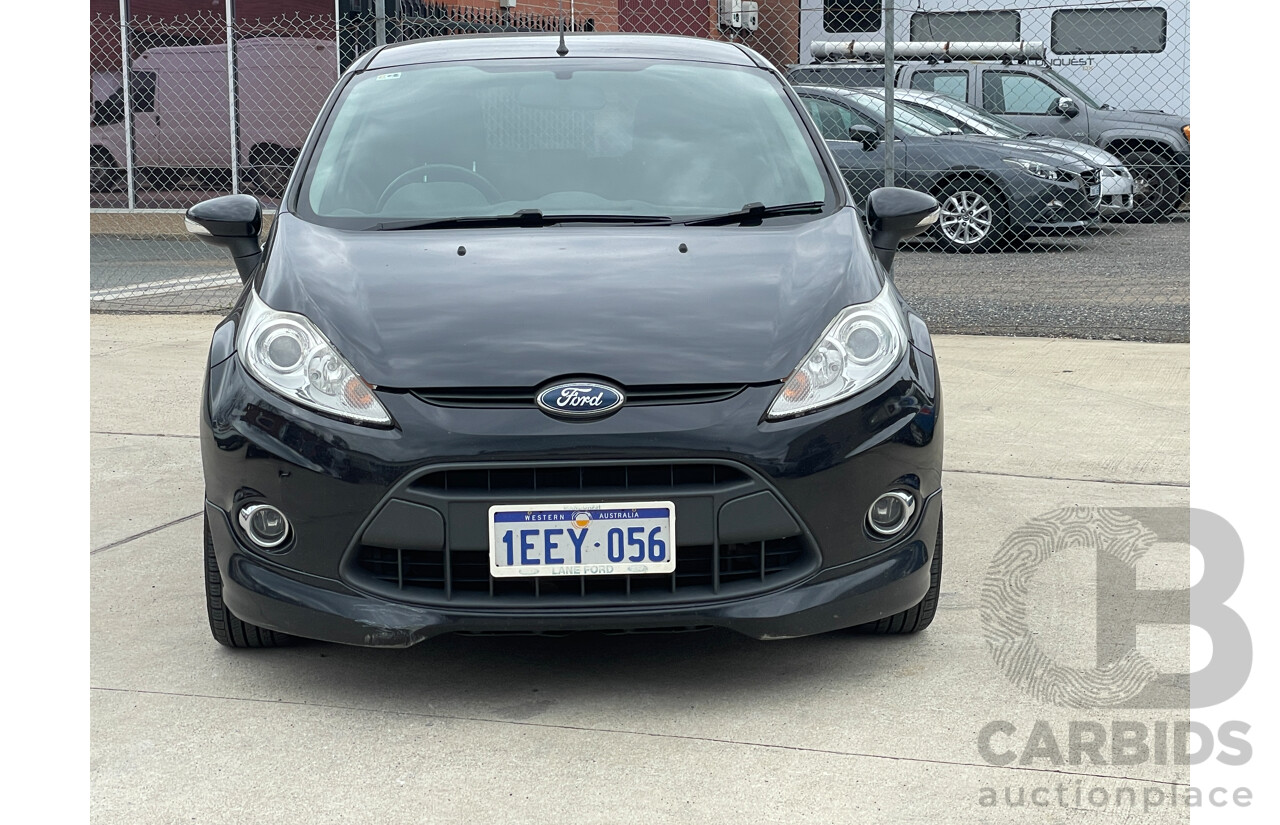 5/2010 Ford Fiesta Zetec WS 5d Hatchback Black 1.4L