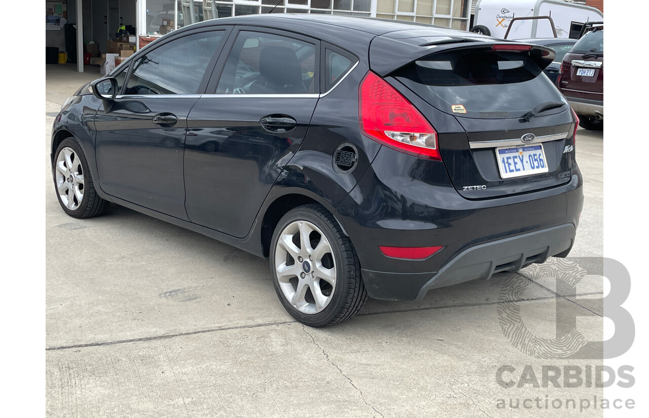 5/2010 Ford Fiesta Zetec WS 5d Hatchback Black 1.4L