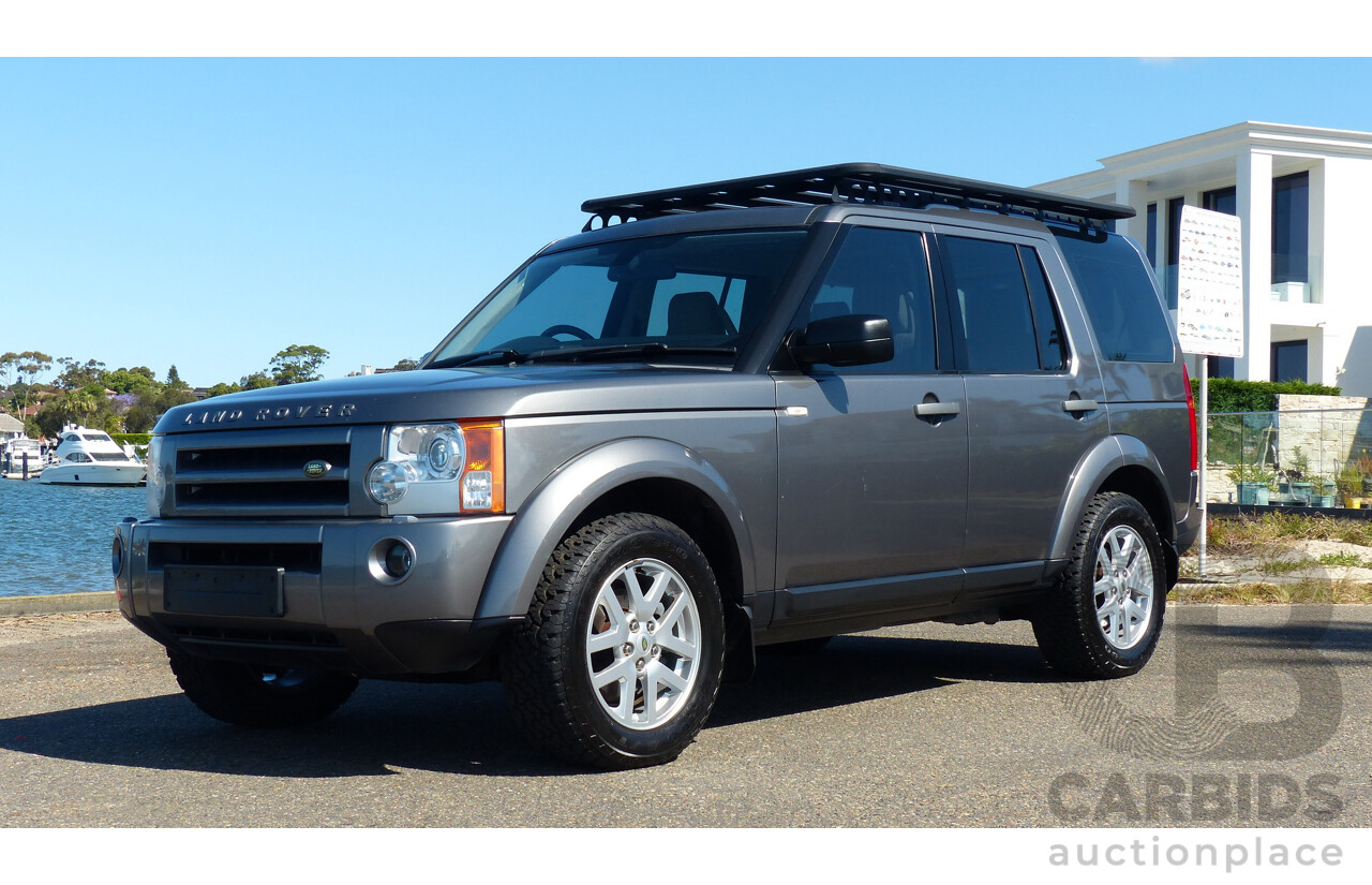 7/2009 Land Rover Discovery 3 SE MY09 4d Wagon Metallic Grey 4.0L - 7 Seater