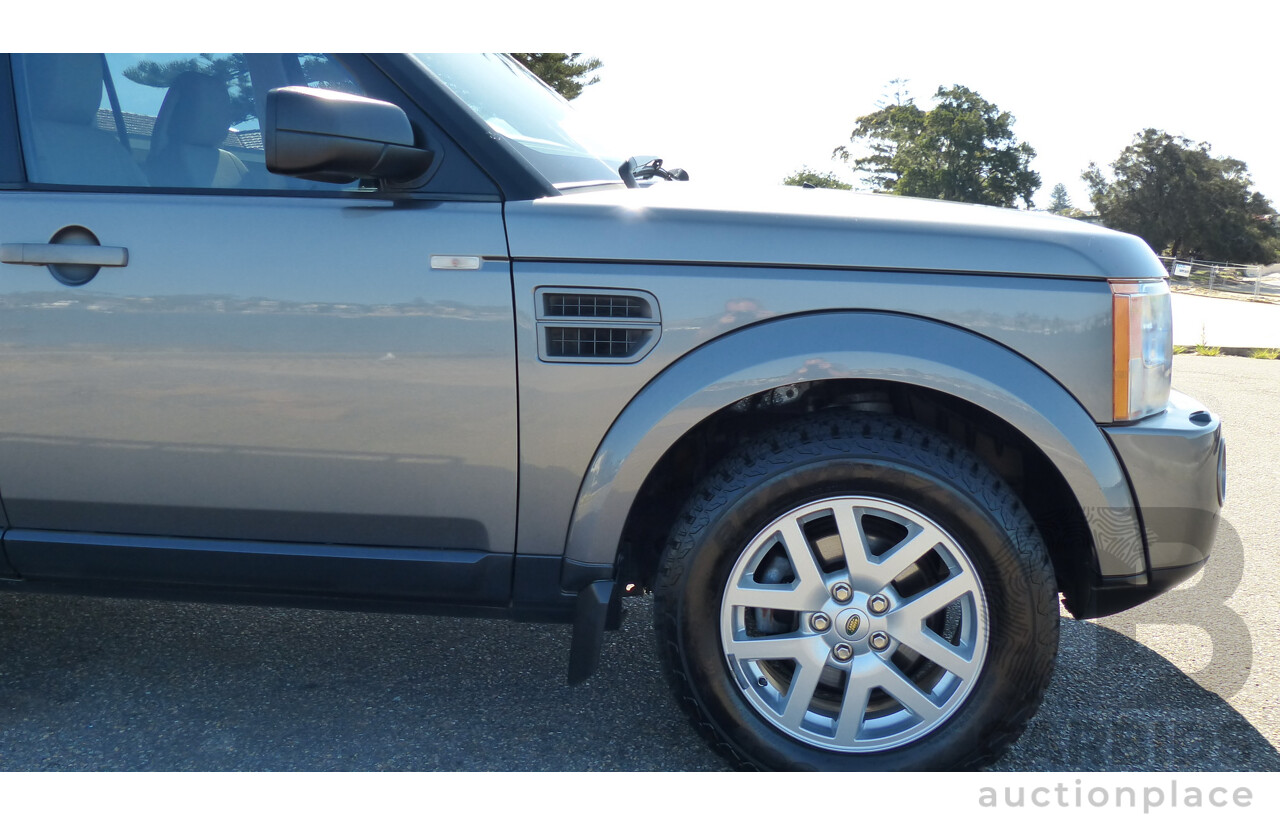 7/2009 Land Rover Discovery 3 SE MY09 4d Wagon Metallic Grey 4.0L - 7 Seater