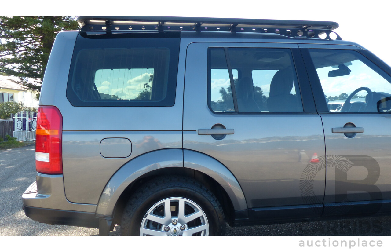 7/2009 Land Rover Discovery 3 SE MY09 4d Wagon Metallic Grey 4.0L - 7 Seater