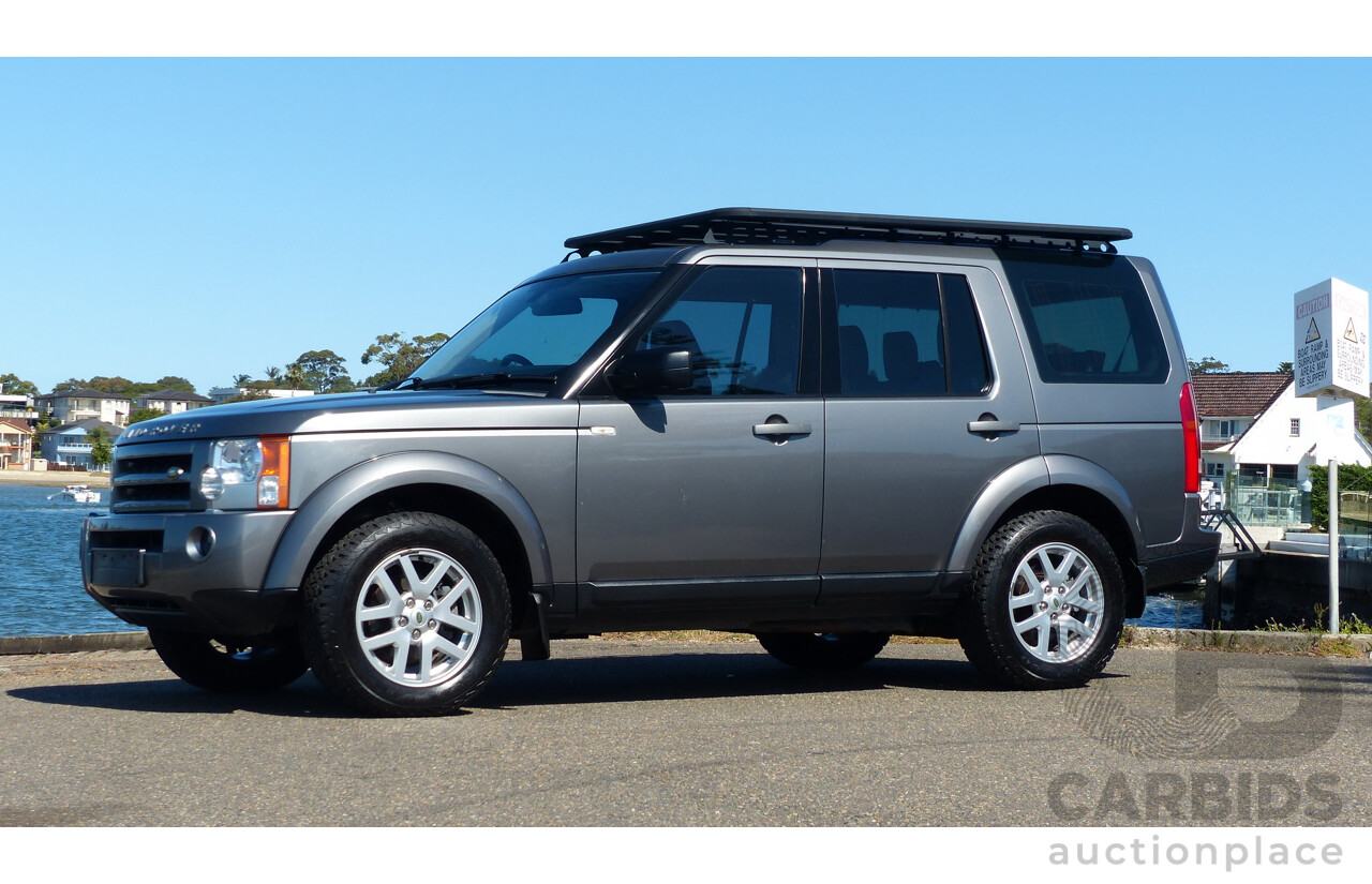 7/2009 Land Rover Discovery 3 SE MY09 4d Wagon Metallic Grey 4.0L - 7 Seater