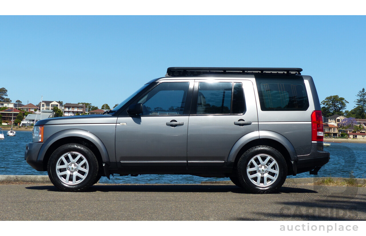 7/2009 Land Rover Discovery 3 SE MY09 4d Wagon Metallic Grey 4.0L - 7 Seater