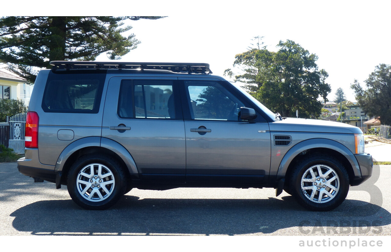 7/2009 Land Rover Discovery 3 SE MY09 4d Wagon Metallic Grey 4.0L - 7 Seater