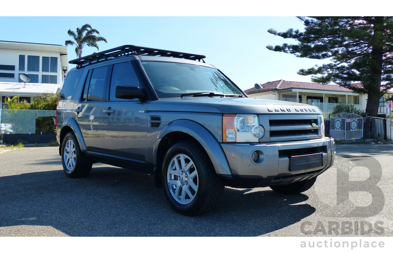 7/2009 Land Rover Discovery 3 SE MY09 4d Wagon Metallic Grey 4.0L - 7 Seater