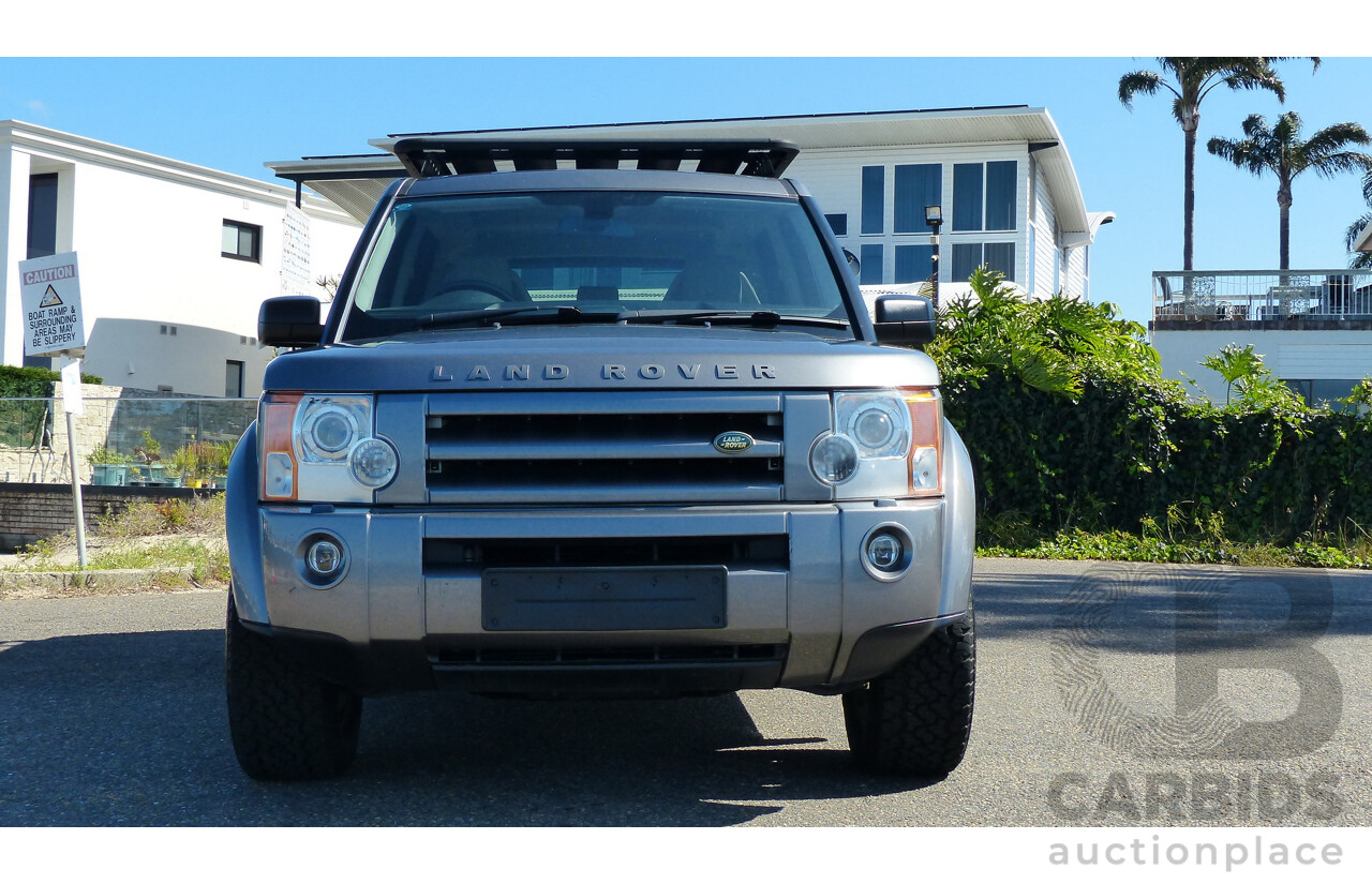 7/2009 Land Rover Discovery 3 SE MY09 4d Wagon Metallic Grey 4.0L - 7 Seater