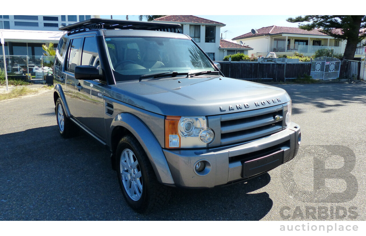 7/2009 Land Rover Discovery 3 SE MY09 4d Wagon Metallic Grey 4.0L - 7 Seater