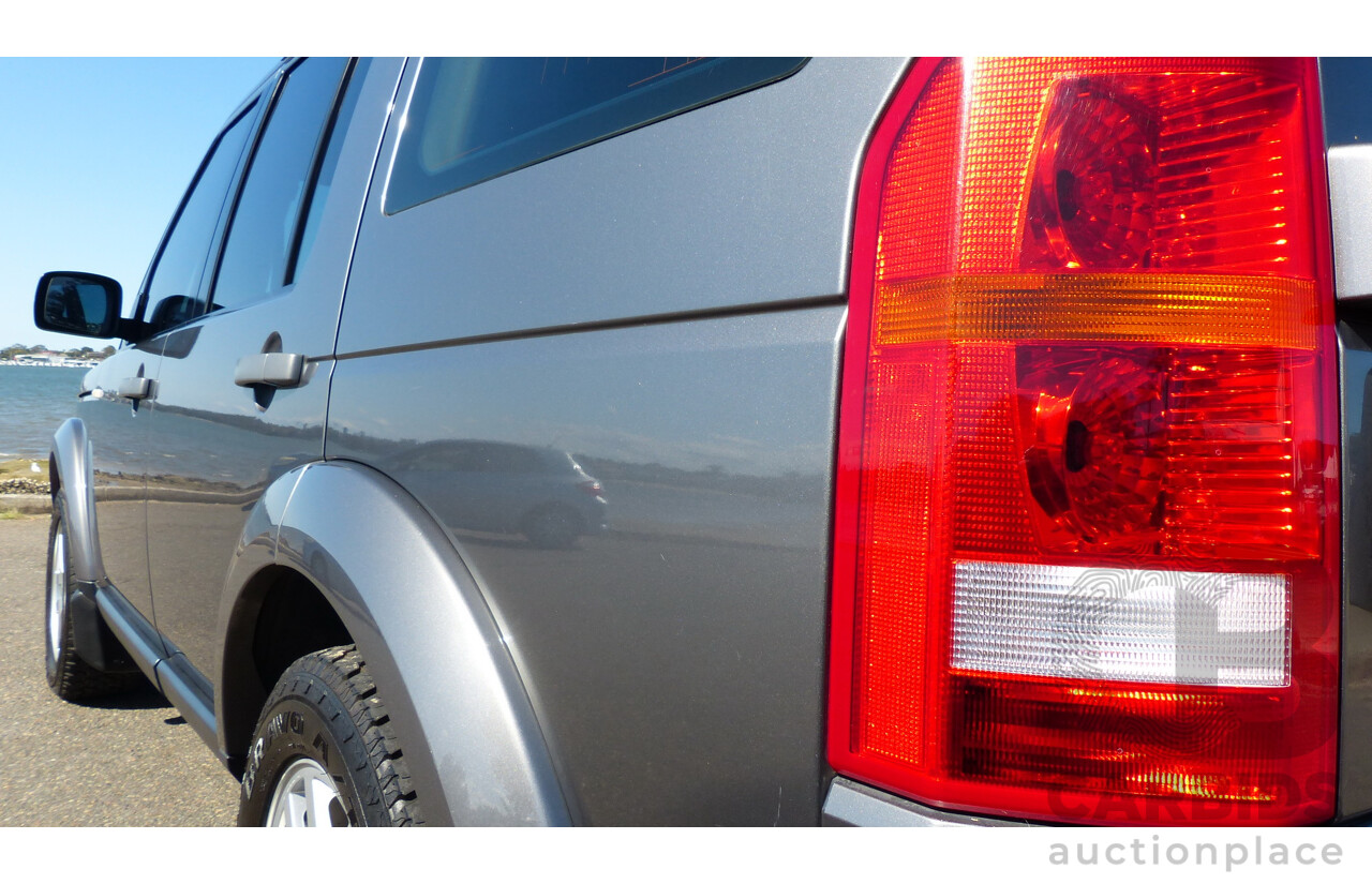 7/2009 Land Rover Discovery 3 SE MY09 4d Wagon Metallic Grey 4.0L - 7 Seater