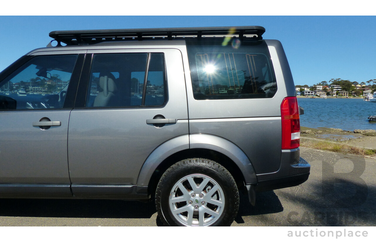 7/2009 Land Rover Discovery 3 SE MY09 4d Wagon Metallic Grey 4.0L - 7 Seater