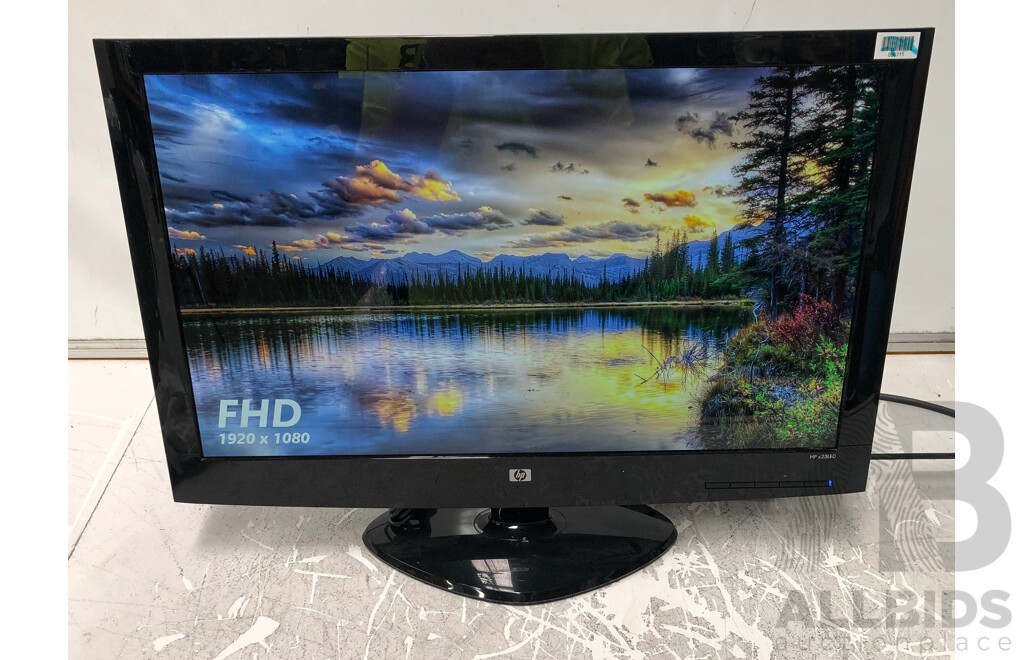 HP (TFT23W80) x23LED 23-Inch Full HD (1080p) Widescreen LED-Backlit LCD Monitor