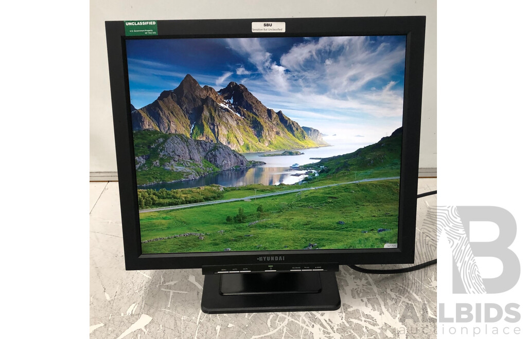 Hyundai (U90D) 19-Inch LCD Monitor