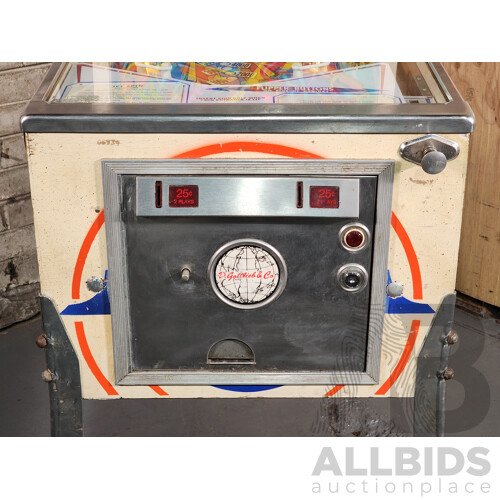 08/1977 Jet Spin (403) D. Gottlieb & Co. Electro-Mechanical Pinball Machine