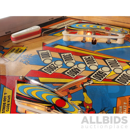 08/1977 Jet Spin (403) D. Gottlieb & Co. Electro-Mechanical Pinball Machine