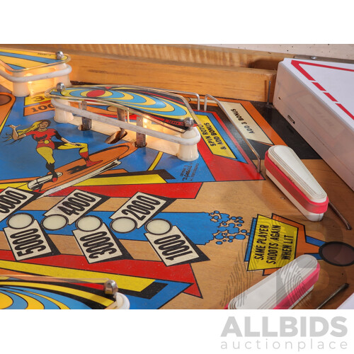 08/1977 Jet Spin (403) D. Gottlieb & Co. Electro-Mechanical Pinball Machine